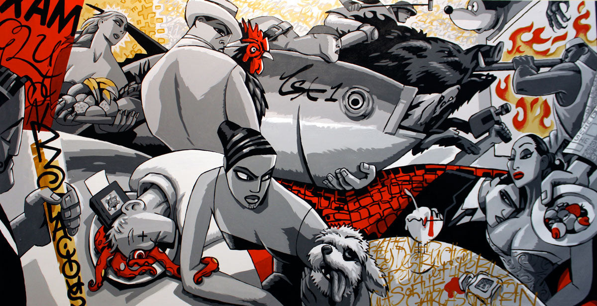 WPB Magazine - Andrew Reid: Monumental Murals and Narrative Truth