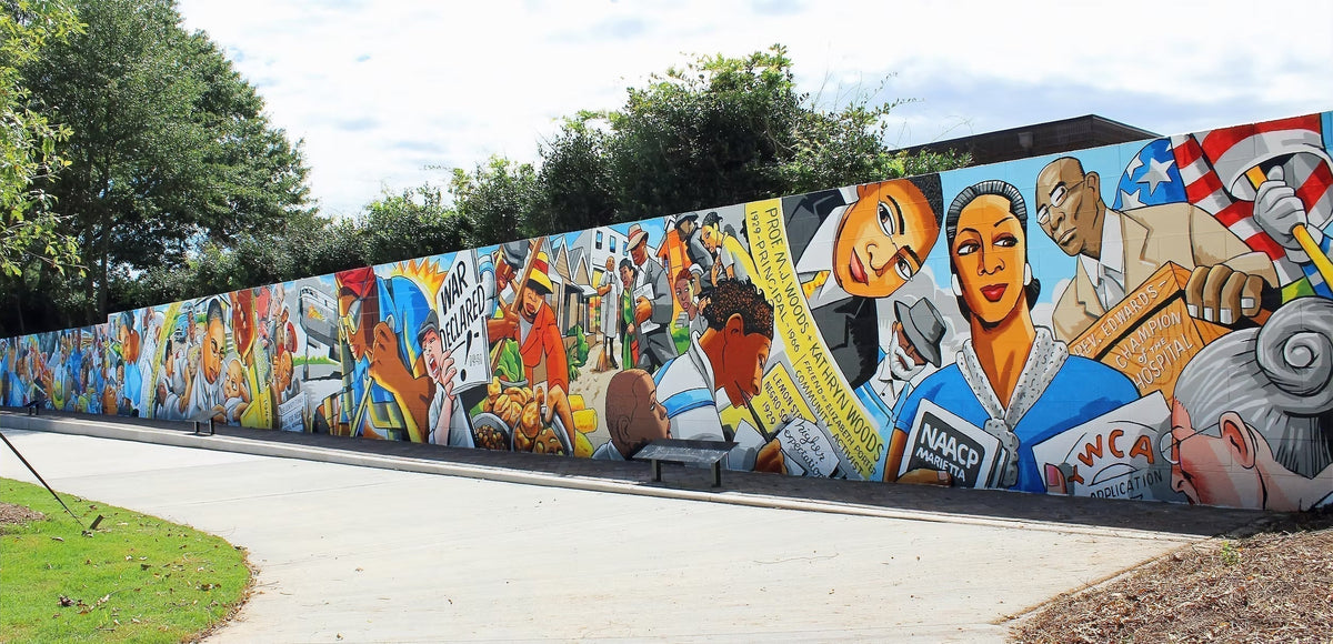 'Baptist Town' Mural