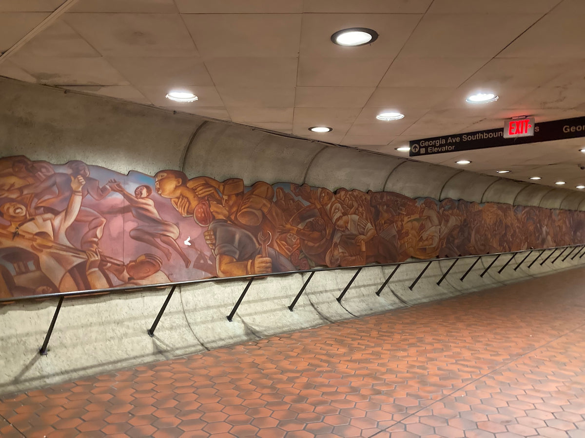 Washington Metro - DC Mural
