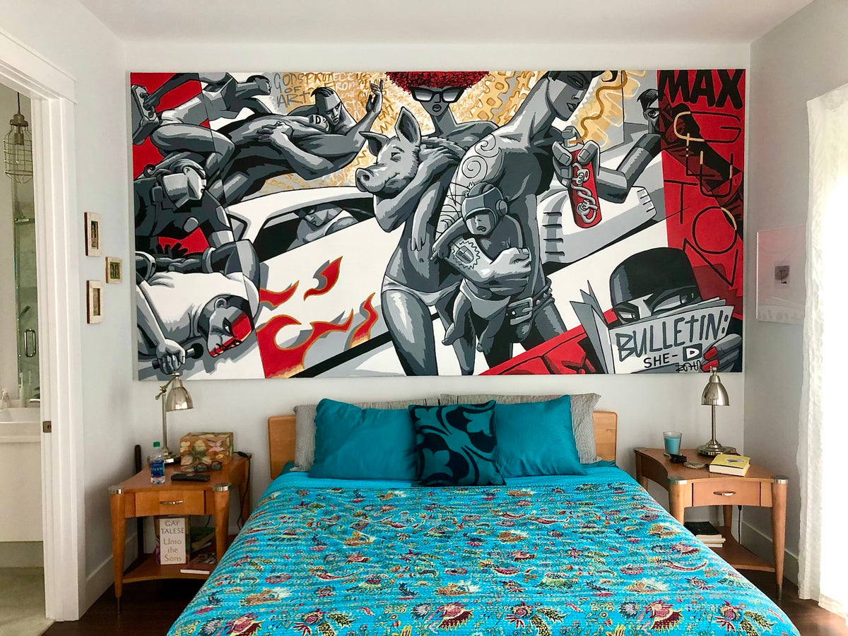 “MAX Gluton” Mural Painting
