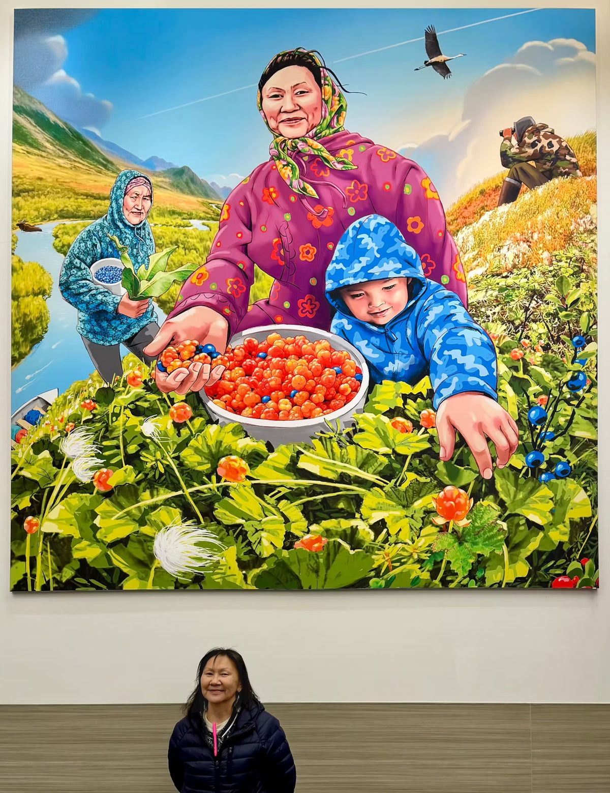 Six murals for Ket'acik & Aapalluk Memorial School