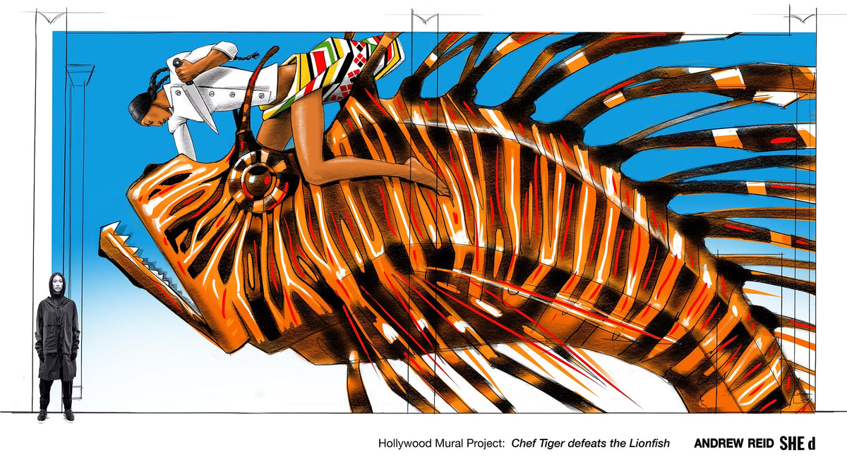 Chef Defeats Lionfish