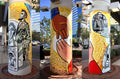 Eight Skyway Column Murals