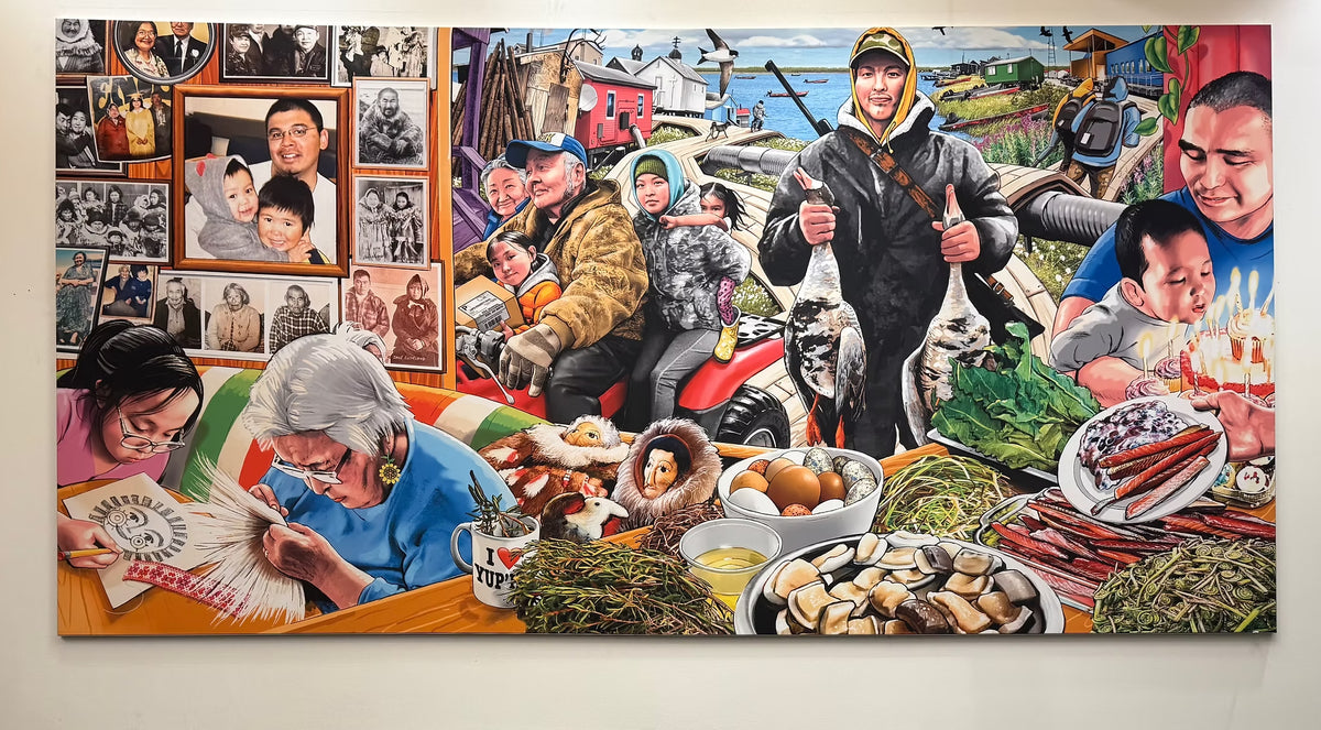Six murals for Ket'acik & Aapalluk Memorial School