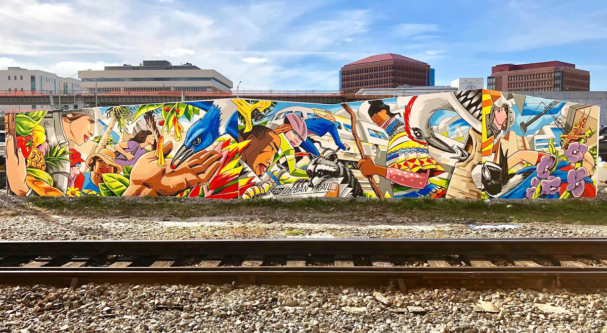 Gertrude's Walk Murals