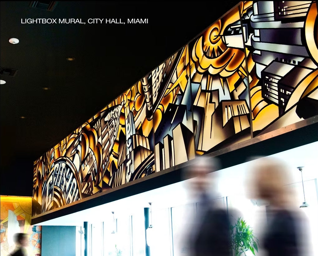 Lightbox Mural, Miami