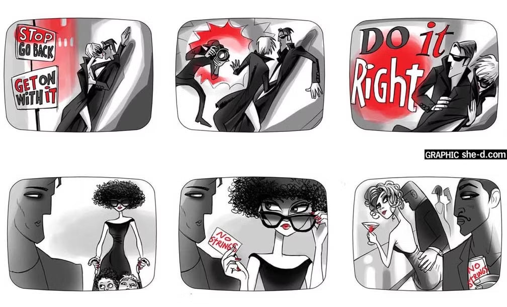 Smirnoff 'No Strings' Story Board